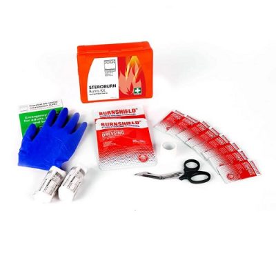 first aid burns kit