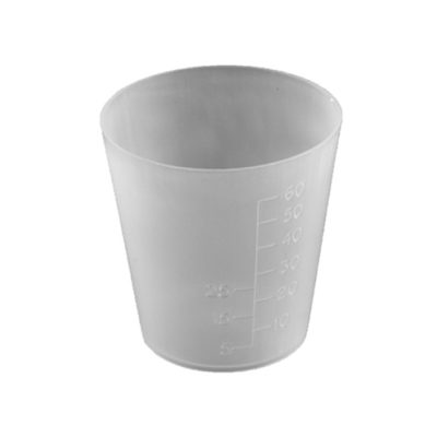 Medicine Measure 60ml With Clear Graduations (Pack of 100)