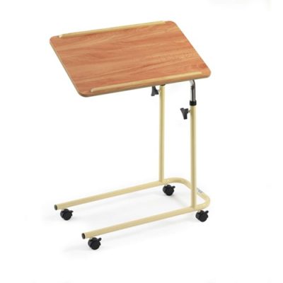 over bed table with castors