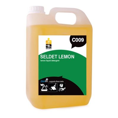 Seldet Lemon Washing Up Liquid 20% (Case 2x5L)