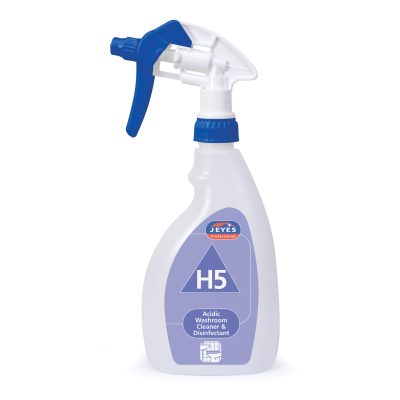 H5 Jeyes Superblend Acidic Washroom Cleaner & Disinfectant Refill Bottles x 6
