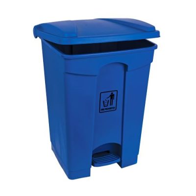 Pedal Bin Polypropylene 45 Litres - All Blue