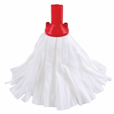Big White Socket Mop. Red