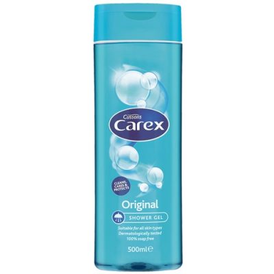 carex shower gel