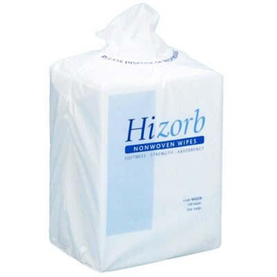 hizorb non woven patient wipes