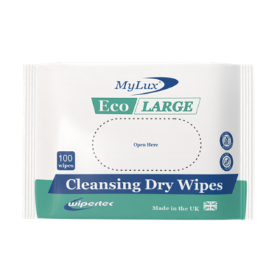 mylux eco large cleansing dry wipe