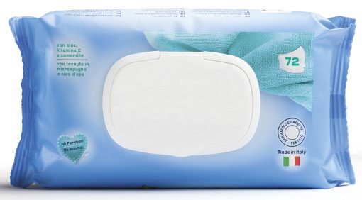 Assorbello Moist Wipes 18cm x 17cm (Case 12x64) - Image 2