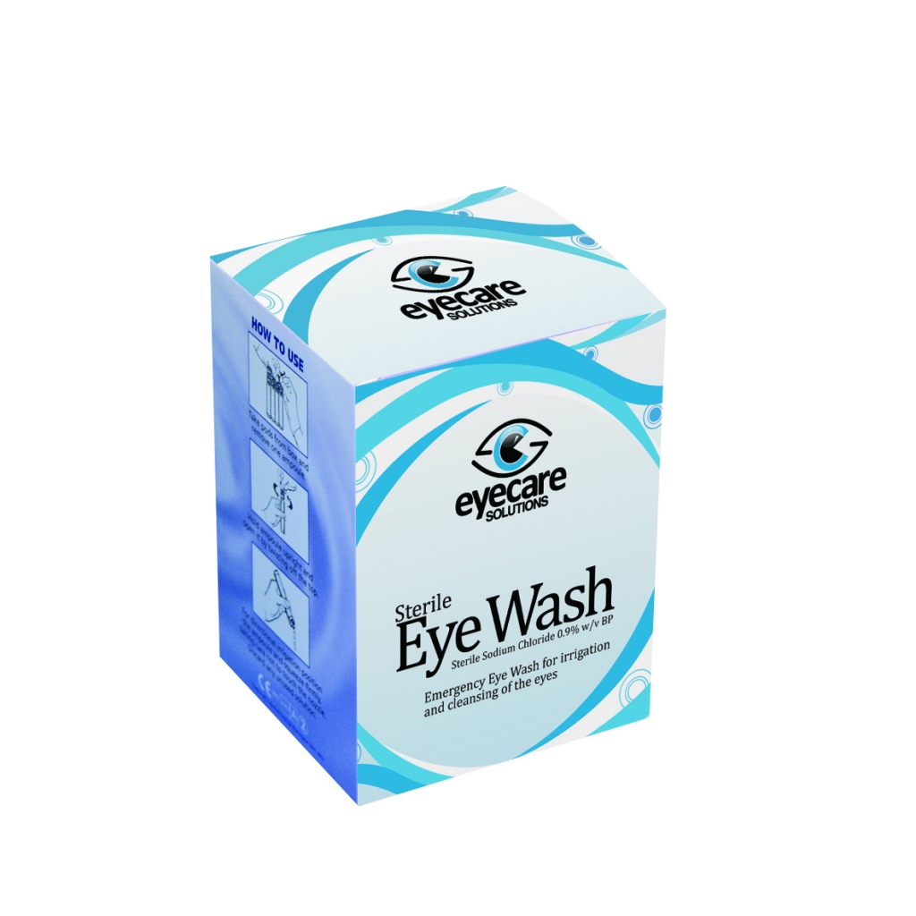 Sterile Eye Wash Solution 25x20ml Care Corner